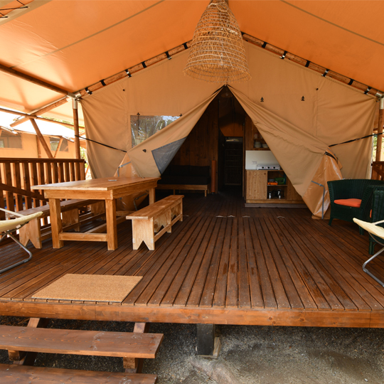 safari tent sicilia